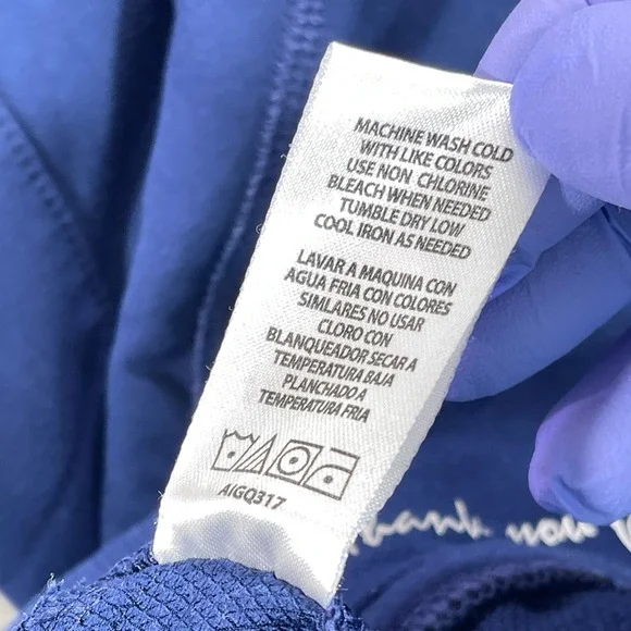 Healing Hands HH360 Scrub Pants Women Large Blue Cargo Drawstring Yoga Waist - Picture 9 of 11